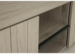 Tv-meubel Lucca 194cm - decor - millenium eik & lichtgrijs