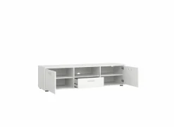 Tv-meubel Media 148cm - decor - wit
