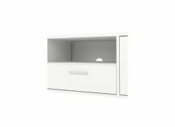 Tv-meubel Media 148cm - decor - wit