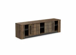 Tv-meubel Monaco 185cm - decor - saloon eik & zwart