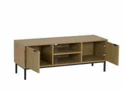 Tv-meubel Nevado 120cm - melamine - wilde eik