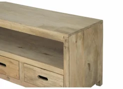 Tv-meubel Ploutos 165cm  - mango massief - naturel