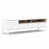 Tv-meubel Roomers 156cm - decor - witte eik