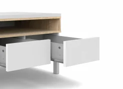 Tv-meubel Roomers 156cm - decor - witte eik