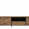 Tv-meubel Sewill 181cm - decor - eik & zwart