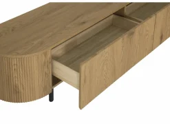 Tv-meubel Sordino 180cm - MDF & metaal - naturel