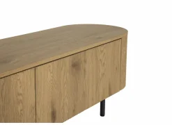 Tv-meubel Sordino 180cm - MDF & metaal - naturel
