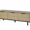 Tv-meubel Toby 175cm - melamine - castella oak