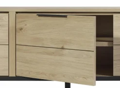 Tv-meubel Toby 175cm - melamine - castella oak
