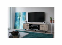 Tv-meubel Wayne 151cm - decor - eik & zwart
