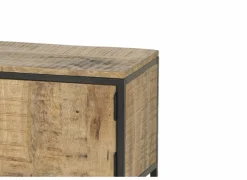 Tv-meubel Woodcraft 190cm - mango massief - bruin