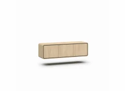 Tv-wandmeubel 163cm - melamine - brushed sand oak nature