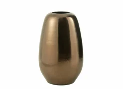 Vaas H55cm - porselein - goud