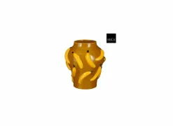 Vaas Moza H30cm - keramiek - geel