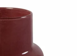 Vaas Pien Ø19x31cm - glas - amarone