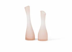 Vaas Soliflower Organisch Mat Big Ø7,5x24cm - glas - zalm