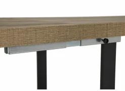 Verlengblad 100x50cm - decor - bruin