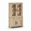 Vitrinekast Alba 115cm - decor - sand oak nature