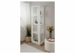 Vitrinekast Arles 56cm - melamine - wit