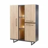 Vitrinekast 134cm - decor - castella & steen