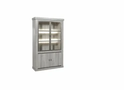 Vitrinekast 135cm - decor - dark forest