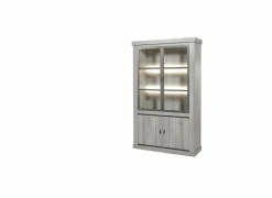 Vitrinekast 135cm - decor - dark forest