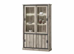 Vitrinekast Elena 126cm - decor - canada oak