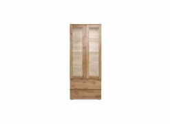 Vitrinekast Image 80cm - decor - honing eik