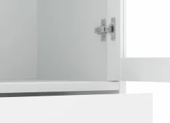 Vitrinekast Paris 96cm - decor - wit