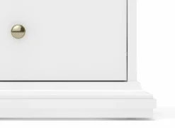 Vitrinekast Paris 96cm - decor - wit