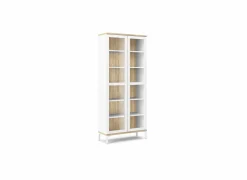 Vitrinekast Roomers 89cm - decor - witte eik