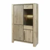Vitrinekast Santos 120cm - decor - canyon oak