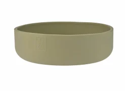 Voerbak Sili 350ml - silicoon - kaki