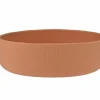 Voerbak Sili 700ml - silicoon - terracotta