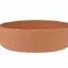 Voerbak Sili 350ml - silicoon - terracotta