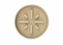 Voerbak Sili Trage voederbak 700ml - silicoon - zand