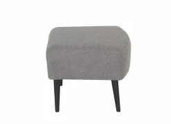 Voetenbank Canto 52x50x43cm - stof - taupe