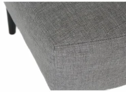 Voetenbank Canto 52x50x43cm - stof - taupe