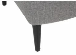 Voetenbank Canto 52x50x43cm - stof - taupe