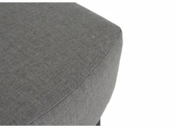 Voetenbank Canto 52x50x43cm - stof - taupe