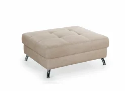 Voetenbank San Francisco 103x86cm stof beige