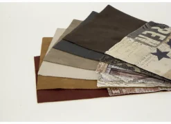 Voetenbank San Francisco 103x86cm stof rood