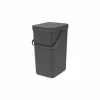 Vuilbak Sort & Go Brabantia 16L  grijs