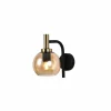 Wandlamp amber 60W E27