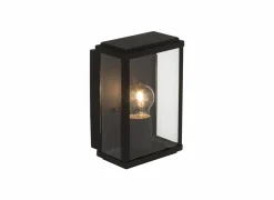 Wandlamp buiten Gaia zwart 60W E27