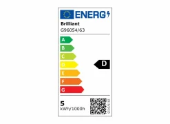 Wandlamp buiten Tilbury zwart 5W