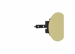 Wandlamp Talamello geborsteld goud 4W LED