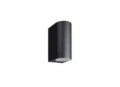 Wandlamp zwart 35W GU10