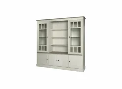 Wandmeubel 215cm - decor - lariks & bruine eik