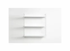 Wandrek Tomado 70x21x68cm - staal - wit